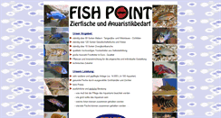 Desktop Screenshot of fishpoint.de