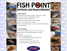 Tablet Screenshot of fishpoint.de